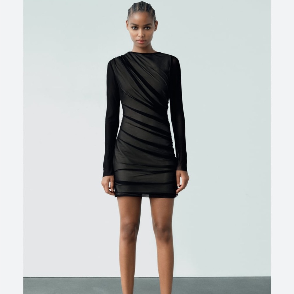 NWT Zara Mesh Dress